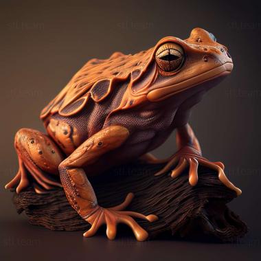 3D модель Nyctibatrachus acanthodermis (STL)